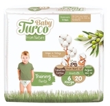 Підгузки-трусики дитячі Baby Turco 6 XL (16+ кг), 20 шт. - Pampik