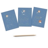 Набір для скретчингу Djeco Вишукані сукні (DJ09707) - Pampik - 3