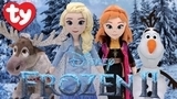 М'яка іграшка TY Frozen Anna, зі звуковим ефектом, 25 см (02407) - Pampik - 7