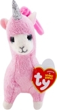 М'яка іграшка-брелок TY Beanie Babies Рожева лама Lana, 12 см (36607) - Pampik