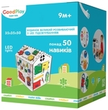 Великий розвиваючий центр GoodPlay Бізідом, з підсвічуванням, 50х35х35 см (B009) - Pampik