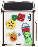 Розвиваючий центр GoodPlay Бізідом, з підсвічуванням, 35х28х28 см (B006) - Pampik - 7