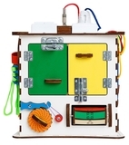 Розвиваючий кубик GoodPlay, з підсвічуванням, 25х25х25 см (K009) - Pampik - 4