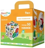 Розвиваючий кубик GoodPlay, 25х25х25 см (K008) - Pampik - 12