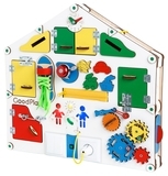 Розвиваюча дошка-будинок GoodPlay, з підсвічуванням, 55х52х11 см (D004) - Pampik - 3