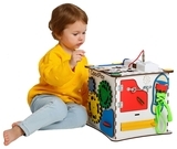 Розвиваючий кубик GoodPlay, з підсвічуванням, 25х25х25 см (K009) - Pampik - 9