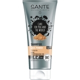 БІО-Шампунь для жирного волосся проти лупи Sante Ялівець і Глина, 200 мл - Pampik