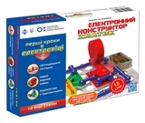 Конструктор Znatok Перші кроки в електроніці, 15 схем, набір В, укр. мова (REW-K061) - Pampik