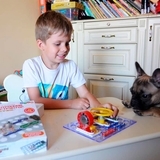 Конструктор Znatok Перші кроки в електроніці, 34 схеми, набір С, укр. мова (REW-K062) - Pampik - 7