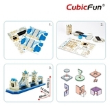 3D Пазл CubicFun Тауэрский Мост, 52 элемента (C238h) - Pampik - 7
