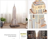 3D Пазл CubicFun National Geographic Емпайр-стейт-білдінг, 66 шт. (DS0977h) - Pampik - 5