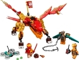 Конструктор LEGO Ninjago Вогненний дракон ЕВО Кая, 204 деталі (71762) - Pampik - 3