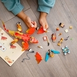 Конструктор LEGO Ninjago Вогненний дракон ЕВО Кая, 204 деталі (71762) - Pampik - 7