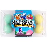 Набір кольорових крейд для малювання у формі яйця Scentos Весняні кольори, 8 шт. (11659) - Pampik