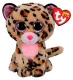 М'яка іграшка TY Beanie Boos Леопард Livvie, 25 см (36490) - Pampik