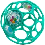 Брязкальце Bright Starts Rattle, зелений (11483.01) - Pampik