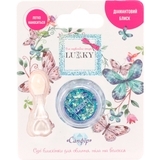 Клейкие блестки Lukky для лица и тела, сухие, сапфир, 4 г - Pampik