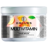 Маска Dallas Multivitamin энергетическая для волос с комплексом мультивитаминов, экстрактом женьшеня и маслом авокадо, 500 мл - Pampik