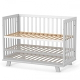 Дитяче ліжко Верес Мангеттен, білий з сірим (1.1.70.32.17) - Pampik - 5