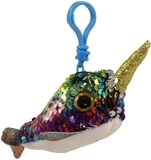 М'яка іграшка TY Flippables Нарвав Calypso, 12 см (35304) - Pampik - 4