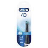 Сменные насадки для зубной щетки Oral-B iO Ultimate Clean, черный, 4 шт. - Pampik - 2