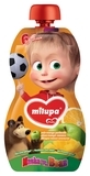 Фруктовое пюре Milupa Pouch Яблоко-манго-апельсин, 100 г - Pampik