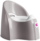 Анатомічний горщик OK Baby Pasha, сірий - Pampik - 2