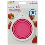 Тарелка Munchkin Go Bowl, розовый (012377.02) - Pampik