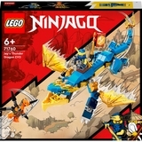 Конструктор LEGO Ninjago Грозовий дракон ЕВО Джея, 140 деталей (71760) - Pampik