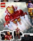 Конструктор LEGO Marvel Фігурка Залізної людини, 381 деталь (76206) - Pampik - 4