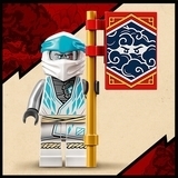 Конструктор LEGO Ninjago Могутній робот ЕВО Зейна, 95 деталей (71761) - Pampik - 5
