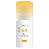 Кульковий дезодорант Babe Laboratorios Body сенсетів 24 години, 50 мл - Pampik