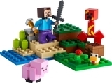Конструктор LEGO Minecraft Пастка Кріпера, 72 деталі (21177) - Pampik - 3