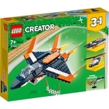 Конструктор LEGO Creator Надзвуковий літак, 215 деталей (31126) - Pampik