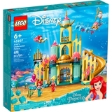 Конструктор LEGO Disney Princess Підводний палац Аріель, 498 деталей (43207) - Pampik