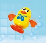 Іграшка заводна Keenway Лінивий пінгвін, жовтий (K12265) - Pampik - 3