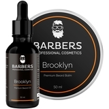 Набір для догляду за бородою Barbers Brooklyn, 80 мл - Pampik