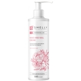 Крем для рук и ногтей Shelly с коллагеном, эластином и экстрактом пиона, 500 мл - Pampik