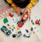 Конструктор LEGO City Пожарная бригада и полицейская погоня, 295 деталей (60319) - Pampik - 7