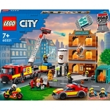 Конструктор LEGO City Пожежна команда, 766 деталей (60321) - Pampik