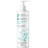 Крем для рук и ногтей Shelly с кератином, серебром и экстрактом арники, 250 мл - Pampik