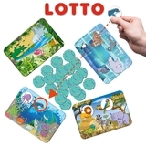 Гра настільна Magdum Лото+мемо Зоопарк (ME5032-21 EN) - Pampik - 3