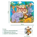 Игра настольная Magdum Мaxi-пазл Зоопарк ( ME 5032-01 EN) - Pampik - 3