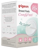 Лактаційні вкладиші у бюстгальтер Pigeon Comfy Feel, з алое, 12 шт. - Pampik - 2