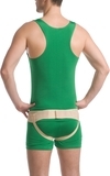 Бандаж для паховой грыжи MedTextile, унифицированный, р.M/L, бежевый - Pampik - 3