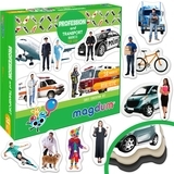 Набір магнітів Magdum Професії та транспорт (ML4031-31 EN) - Pampik - 2