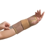 Бандаж на променево-зап'ястковий суглоб MedTextile, сильна фіксація з ребрами жорсткості, р.S/M, бежевий - Pampik - 3