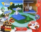 Набір Robocar Poli маленький трек з розумною машиною Рой (83272) - Pampik - 2