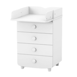 Пеленальний комод Верес 600, білий (32.4.1.2.06) - Pampik