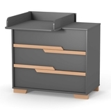 Комод Верес 900 Сиэтл, темно-серый (33.2.37.2.16) - Pampik - 3